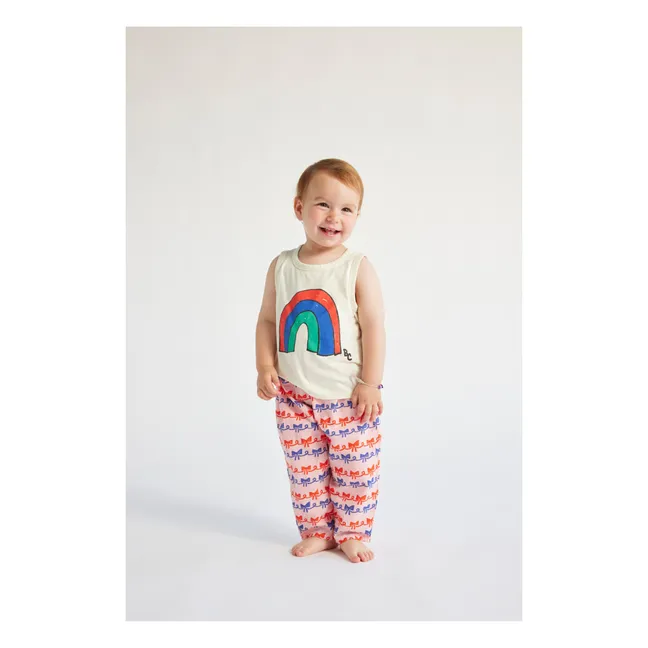 Canotta Rainbow Baby | Ecru