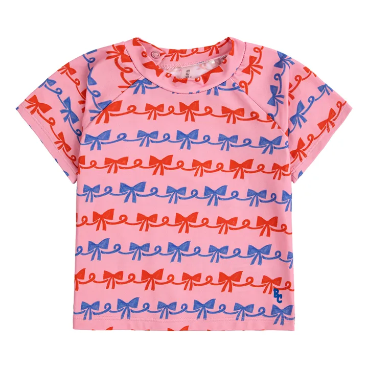 Camiseta Anti UV Material reciclado Cintas | Rosa- Imagen del producto n°0