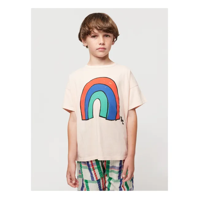 Regenbogen-T-Shirt | Rosa