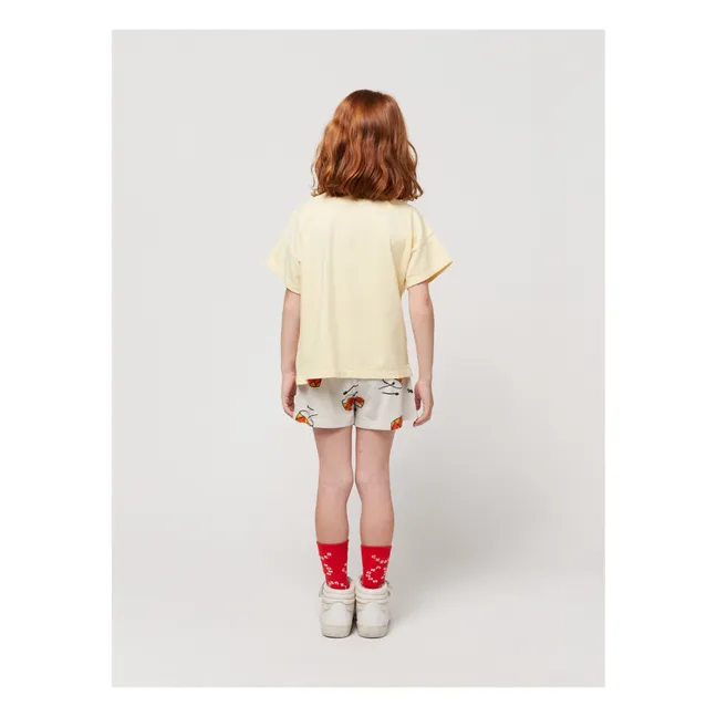 Camiseta Parade de algodón ecológico | Amarillo