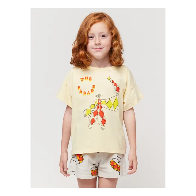 T-Shirt aus Bio-Baumwolle Parade | Gelb