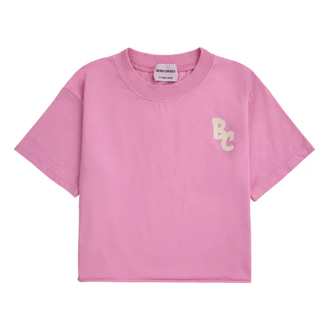 T-Shirt Coton Bio BC | Rose