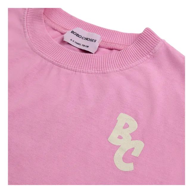 Maglietta BC in cotone organico | Rosa