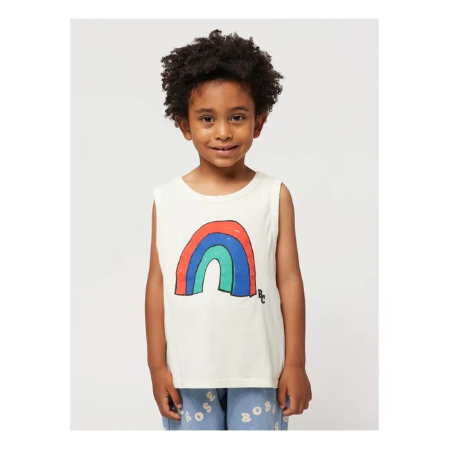 Camiseta de tirantes arco iris | Crudo