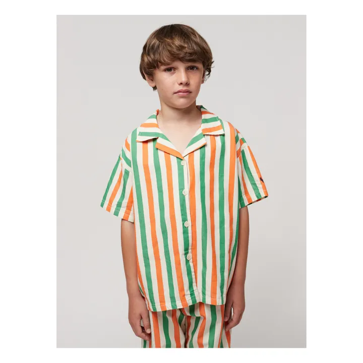 Camicia a righe | Ecru- Immagine del prodotto n°3