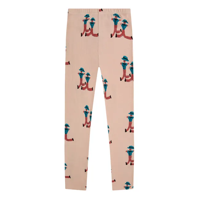 Leggings Organic Cotton Characters | Pale pink