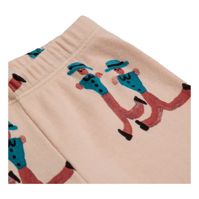 Leggings Organic Cotton Characters | Pale pink