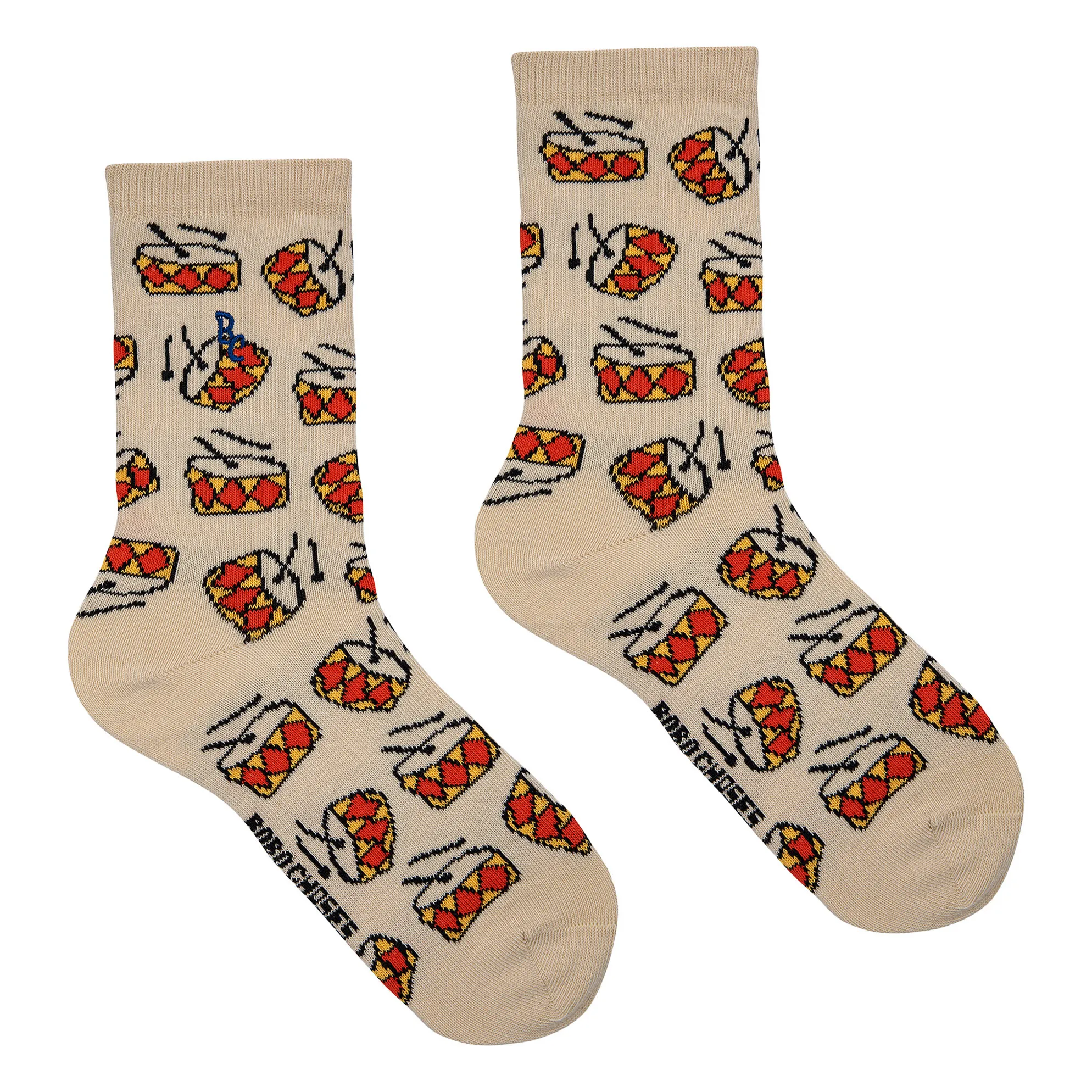 Bobo Choses Gris Galet Drum Socks