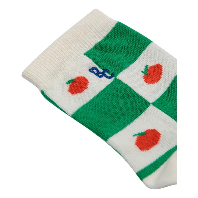 Socken Tomate | Grün