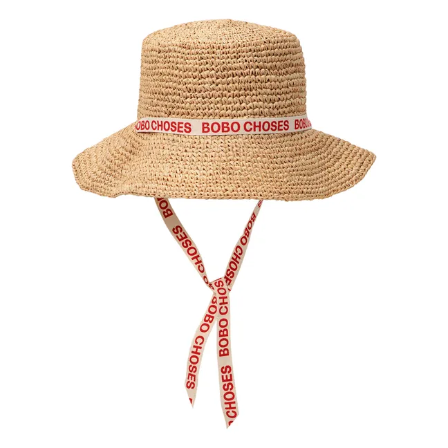 Sombrero de rafia | Beige