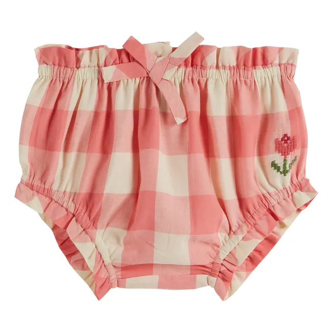 Tulip Vichy Bloomer | Candy pink