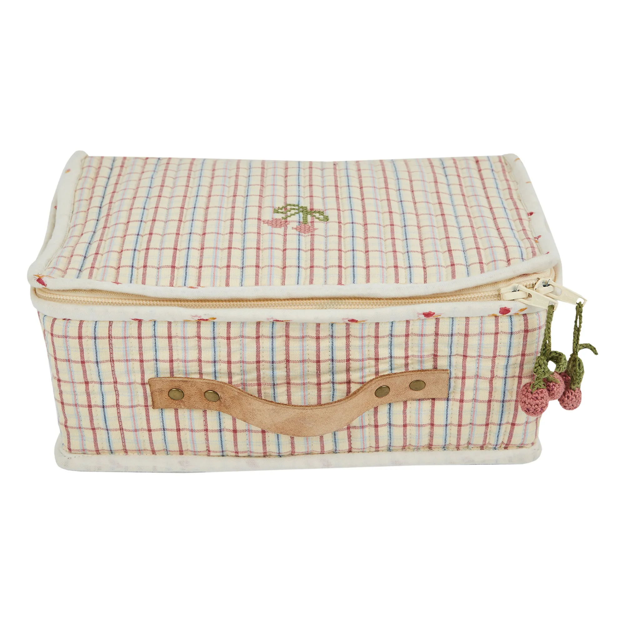 Emile et Ida - Mini Tile Suitcase - Vanilla | Smallable