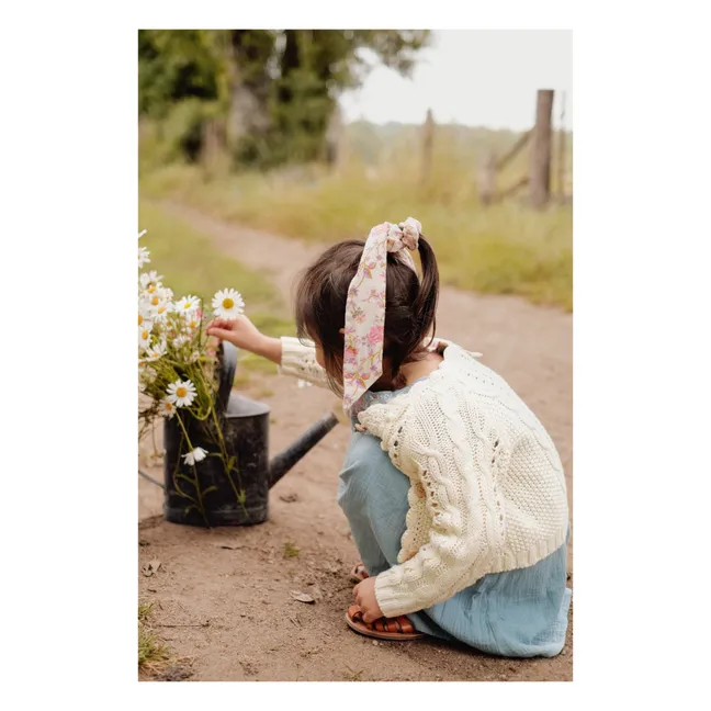 Cardigan Sankara Maille | Ecru