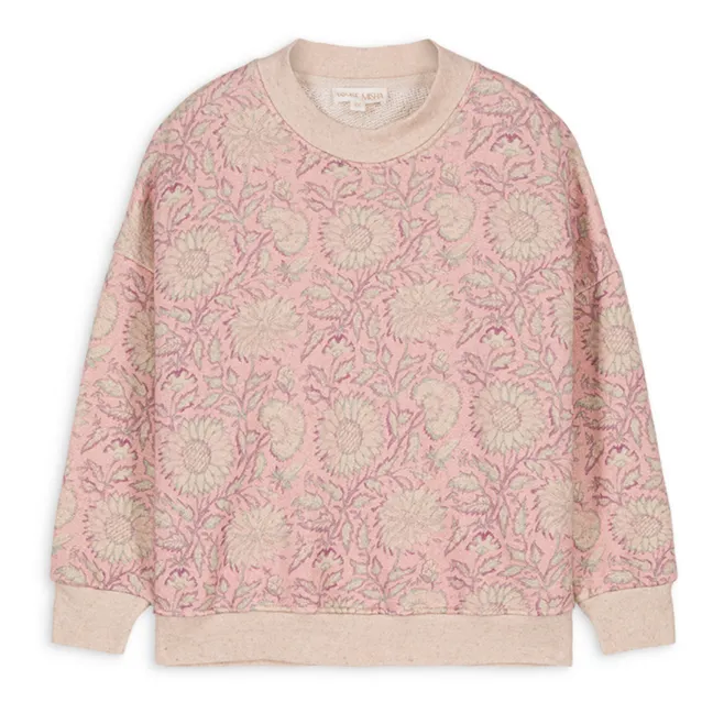 Rosalia floral sweatshirt | Pink