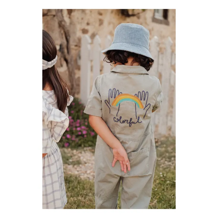 Combinaison Obash Twill | Brun kaki- Image produit n°4