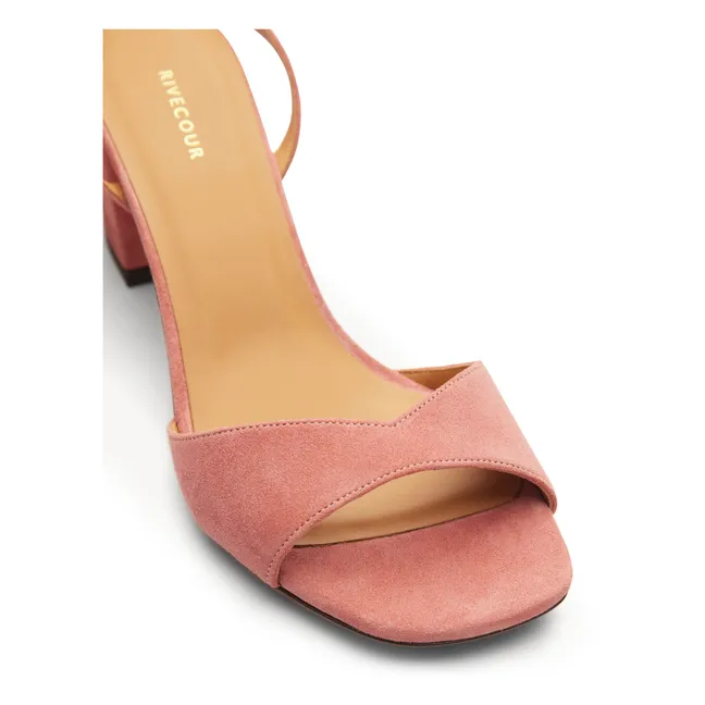 Suede sandals n°333 | Blush