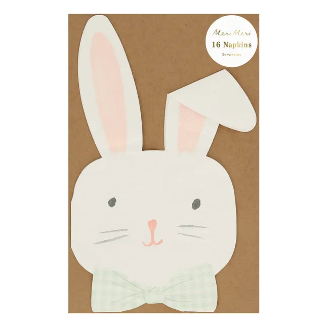 Towels Easter Bunny - Set of 16 | Pastel