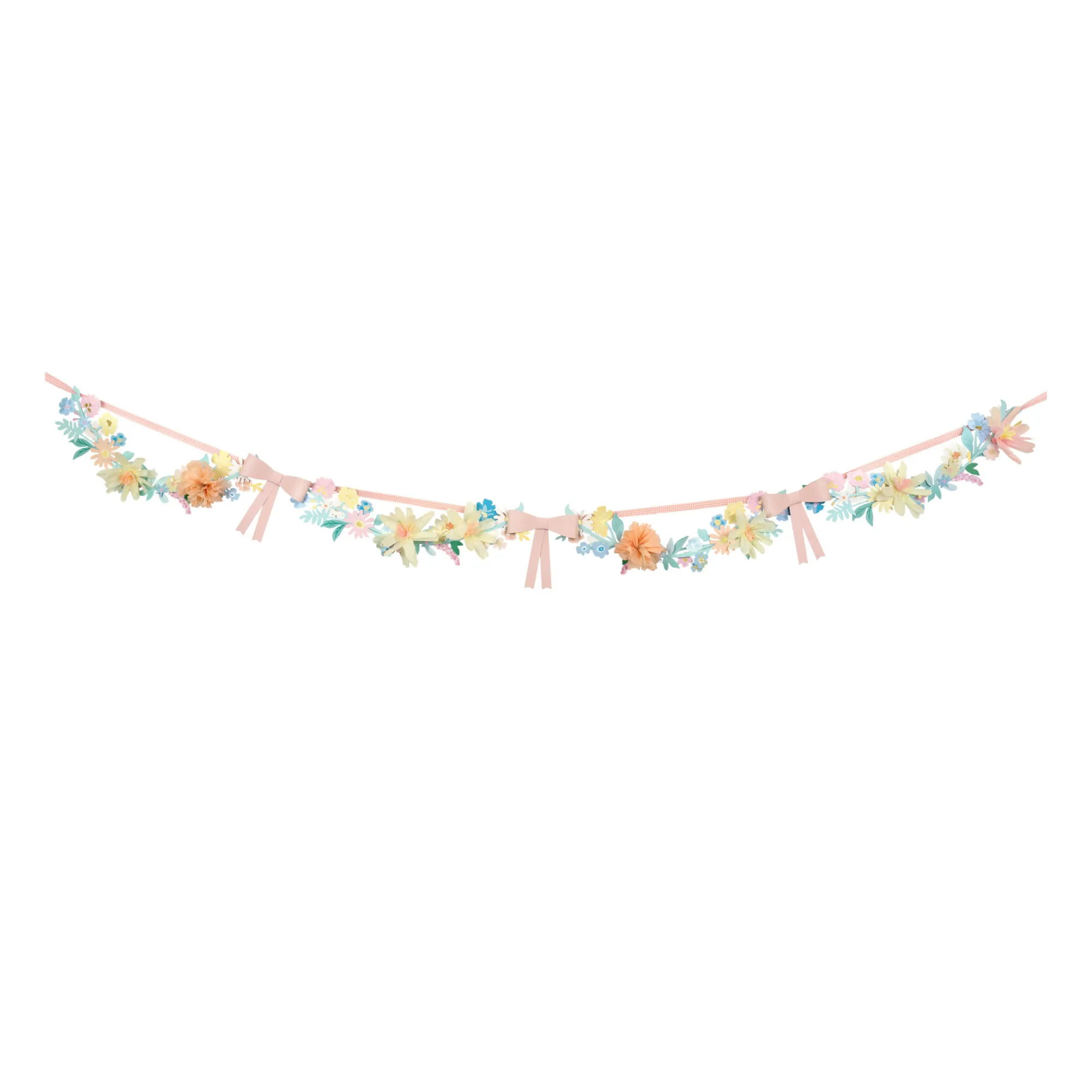 Meri Meri Multicoloured Spring Floral Garland