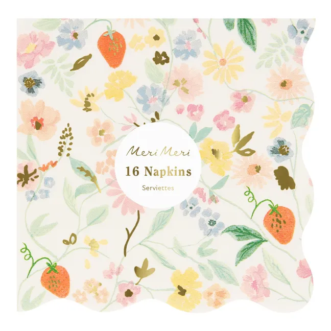 Elegant Floral napkins | Pastel
