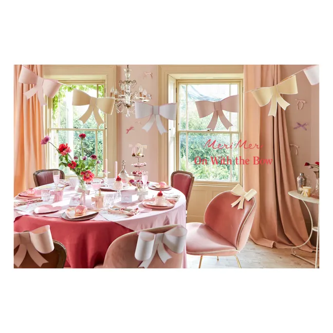 Girlande Papierknoten | Pastell