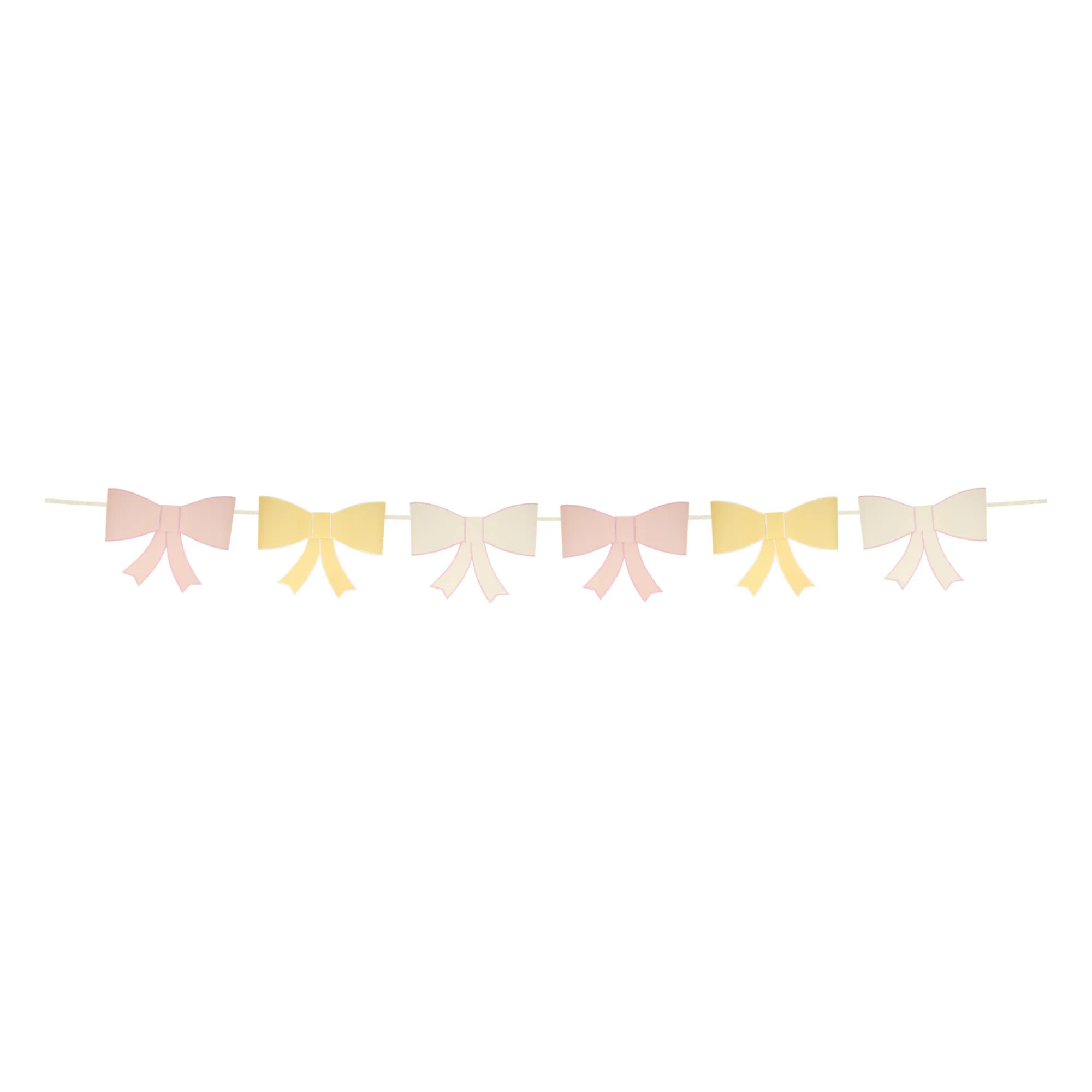 Meri Meri Pastel Paper Bows Garland