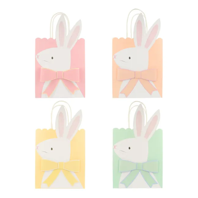 MERI MERI Easter Bunny Rabbit Shaped Party Paper Plates 12 Count NEW Spring Nice