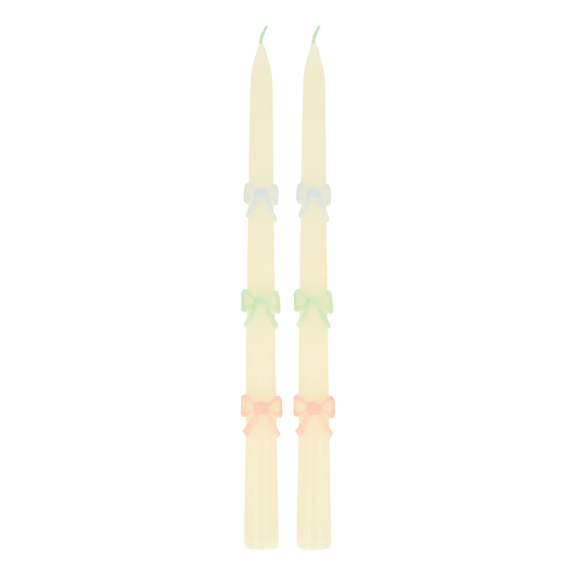Meri Meri Pink Knot Candles - Set Of 2