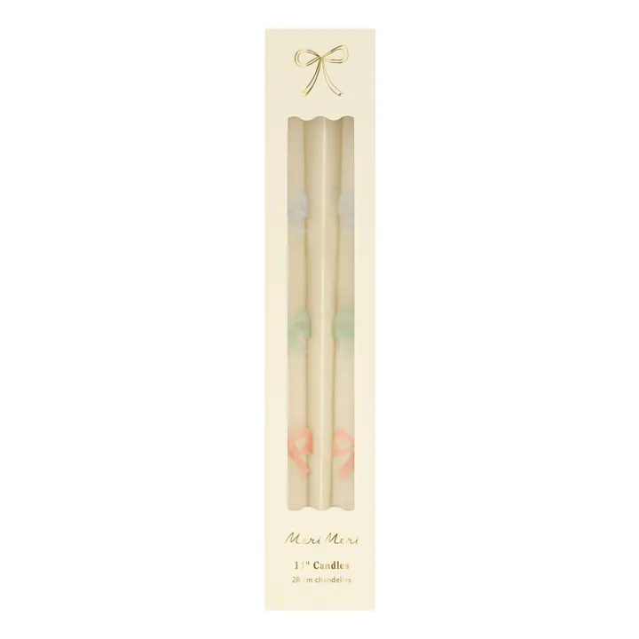 Bougies Nœuds - Set de 2 | Rose- Image produit n°2