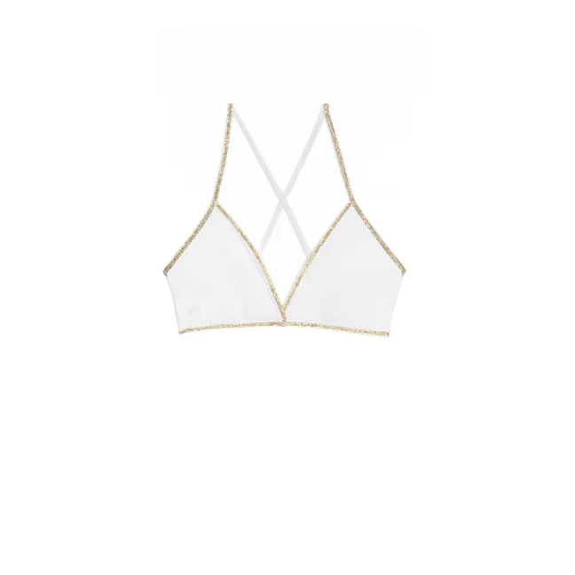 Triangle Georgia Metallic | White