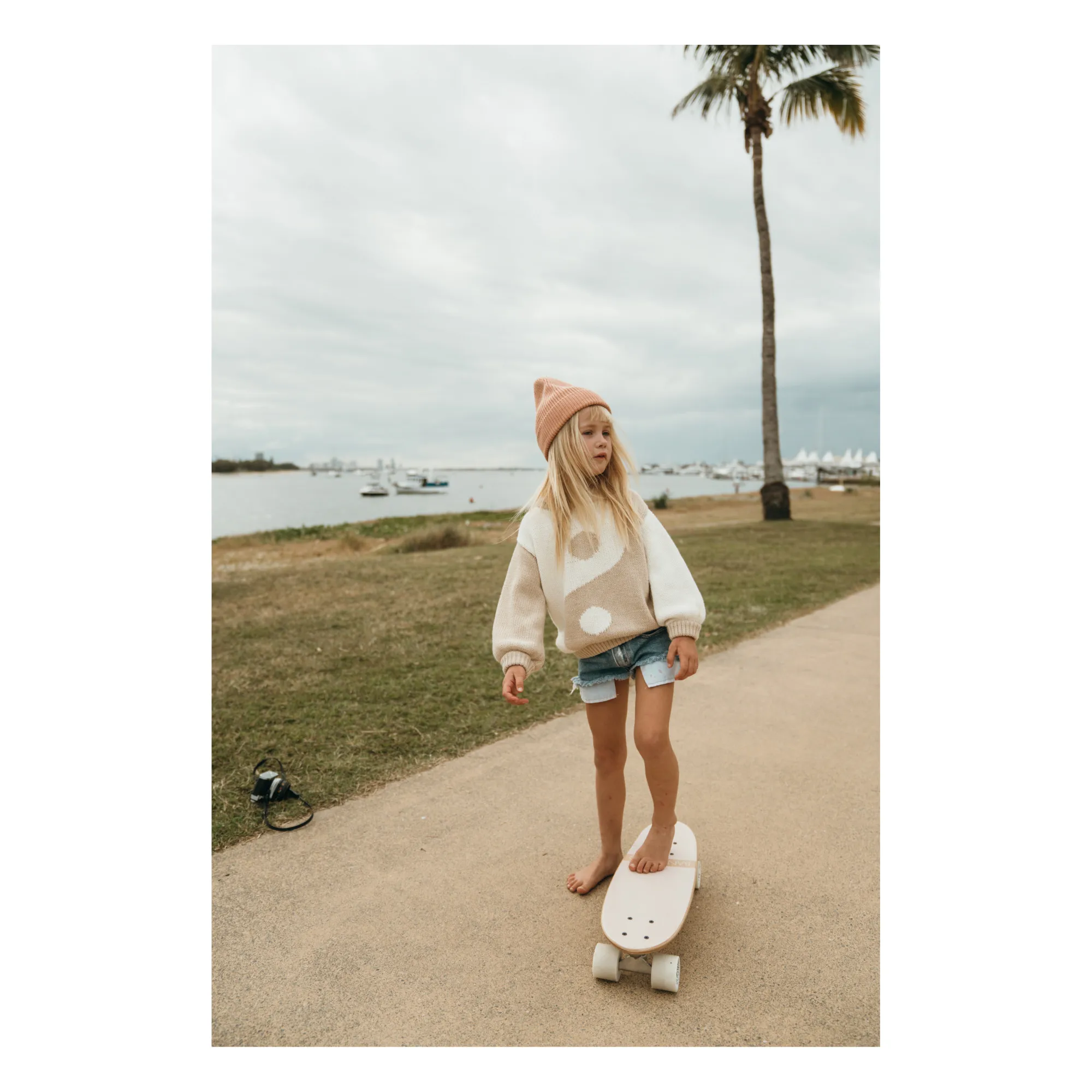 Skateboard | Rose pâle- Image produit n°1