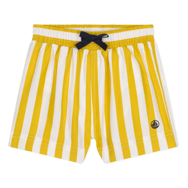 Mimissicu Striped Swim Shorts | Yellow