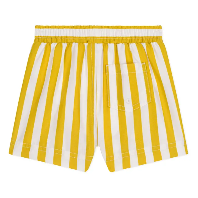 Mimissicu Striped Swim Shorts | Yellow