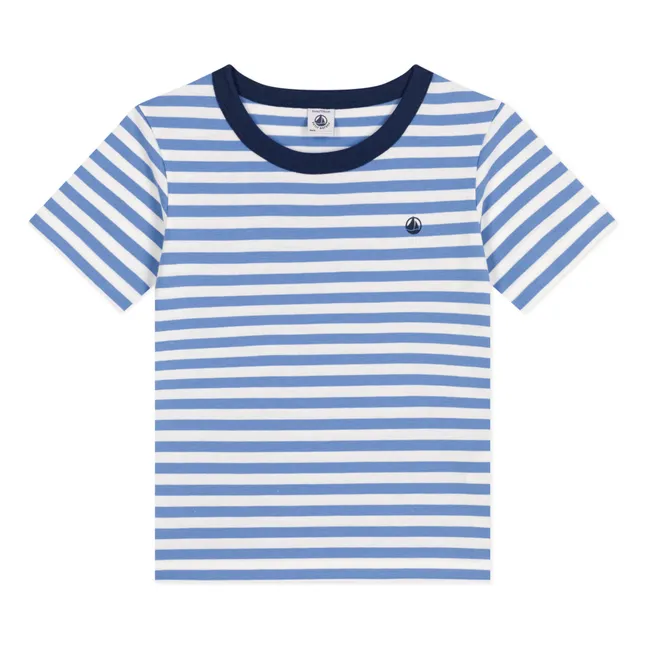 Striped Matiko T-shirt | Blue