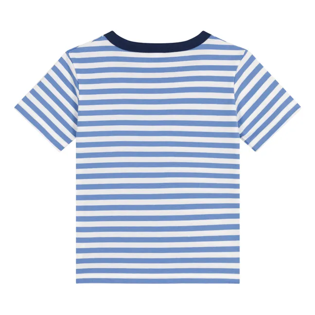 Striped Matiko T-shirt | Blue