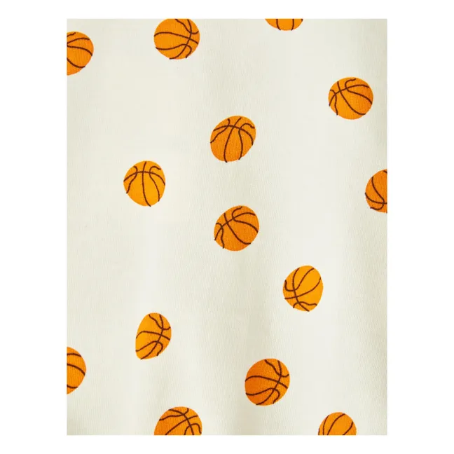 Basketball-Sweatshirt aus Bio-Baumwolle | Seidenfarben