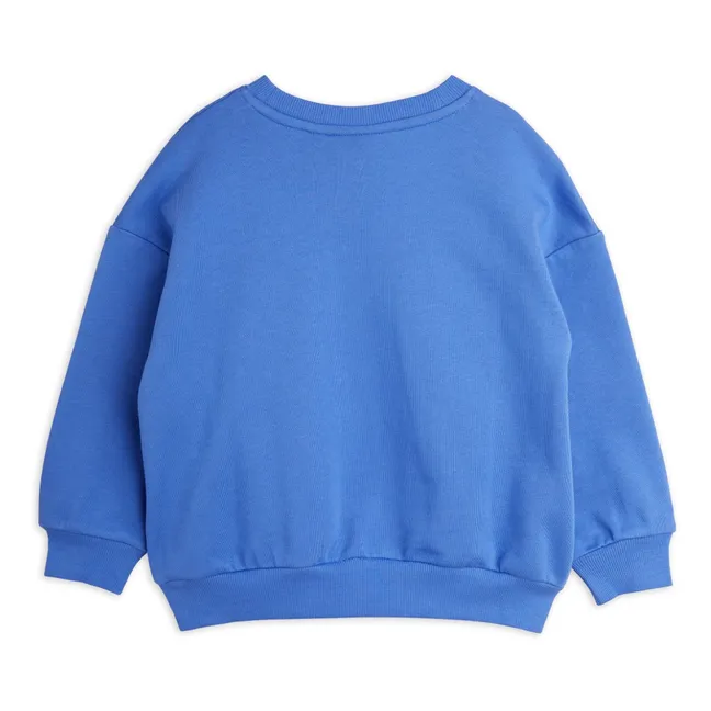 Sweatshirt Eichhörnchen Bio-Baumwolle | Blau