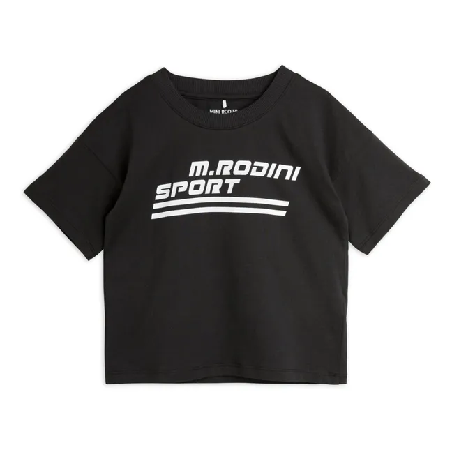 T-Shirt M.Rodini Sport Bio-Baumwolle | Schwarz