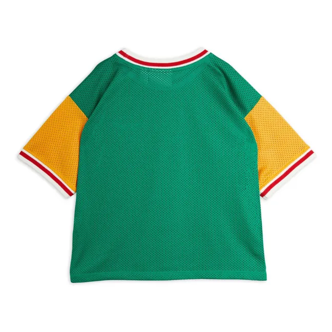 Basketball-T-Shirt aus recyceltem Material | Grün