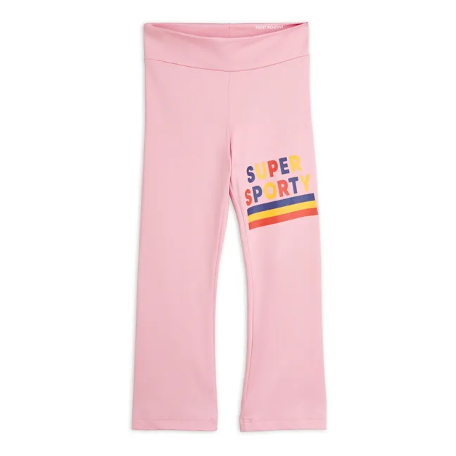 Super Sporty Legging Recycled Material | Pink
