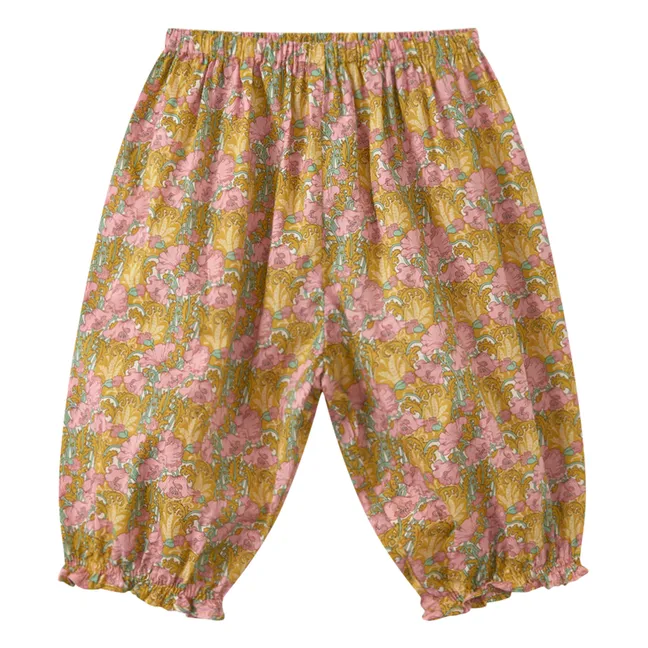 Arnica Flower Baby Pants | Yellow
