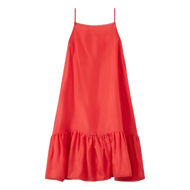 Robe en Soie Grape | Rouge- Image produit n°0