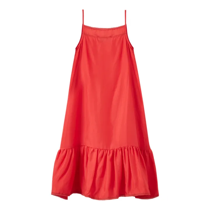 Robe en Soie Grape | Rouge- Image produit n°1