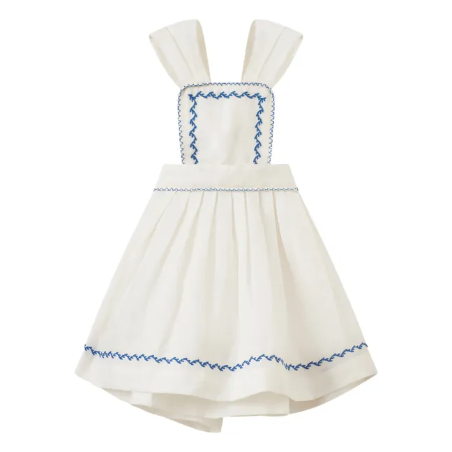 Peppermint Baby Dress | White