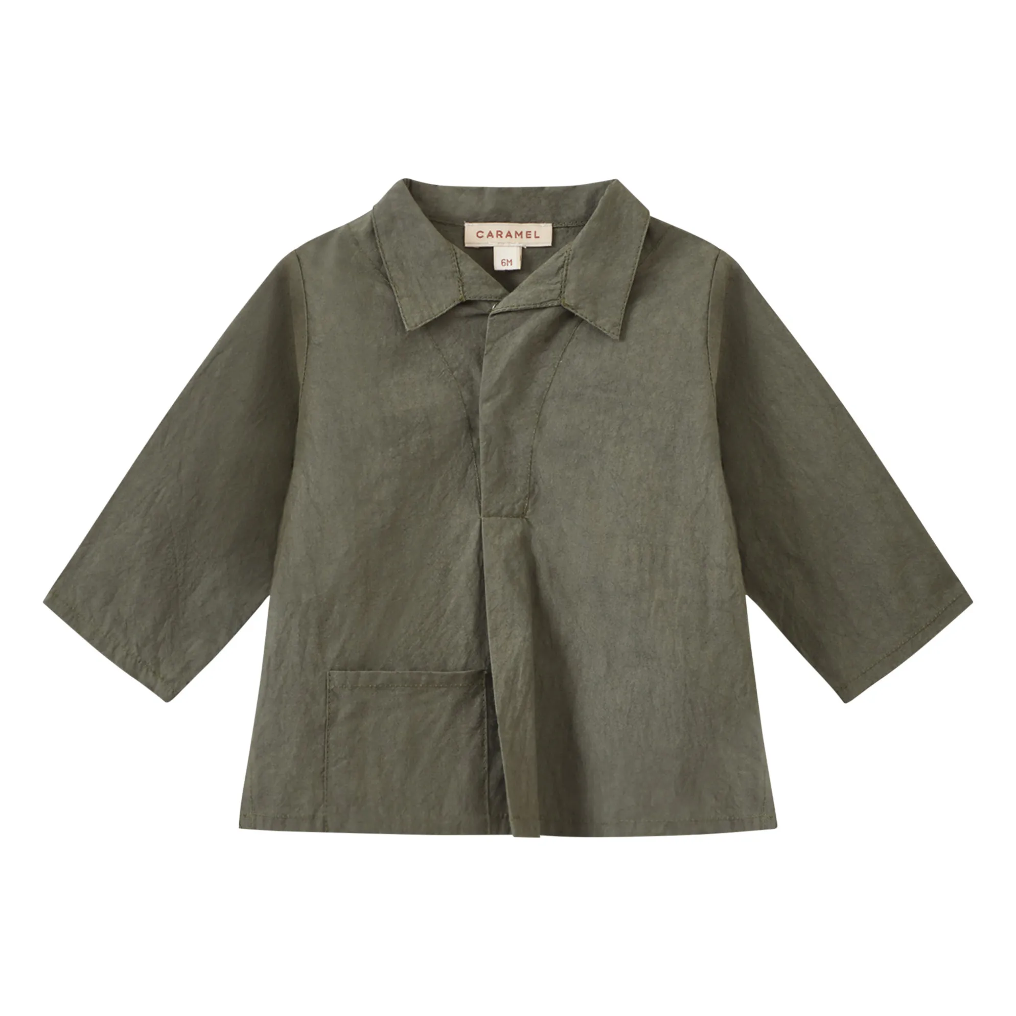 Caramel Khaki Kurta Piper Baby
