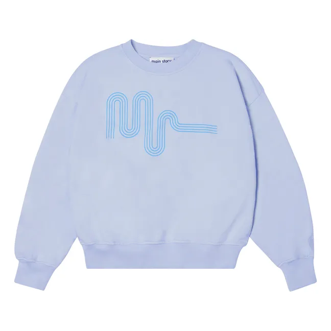 Bubble Logo Sweatshirt | Lavendel