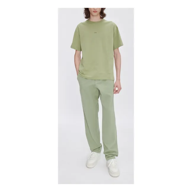 T-shirt Kyle Coton Bio | Vert kaki