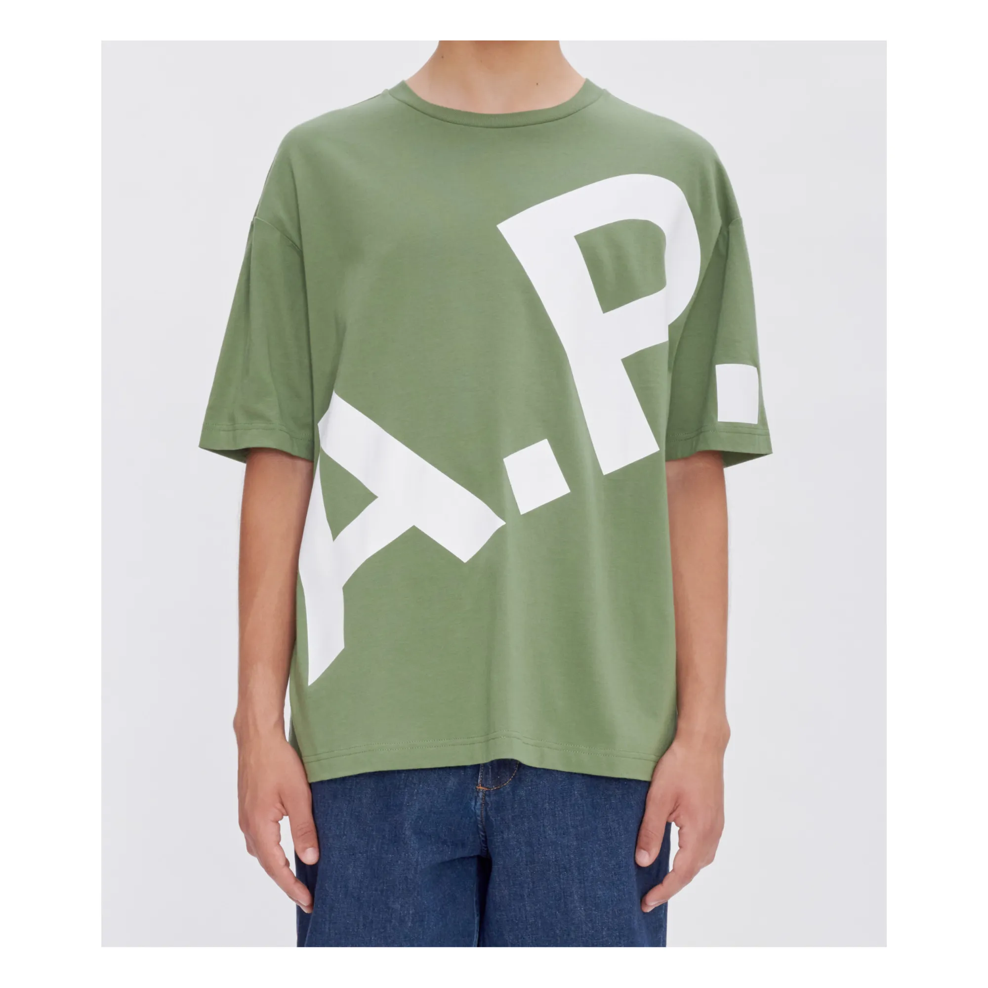 A.p.c. Green Lisandre Organic Cotton T-Shirt