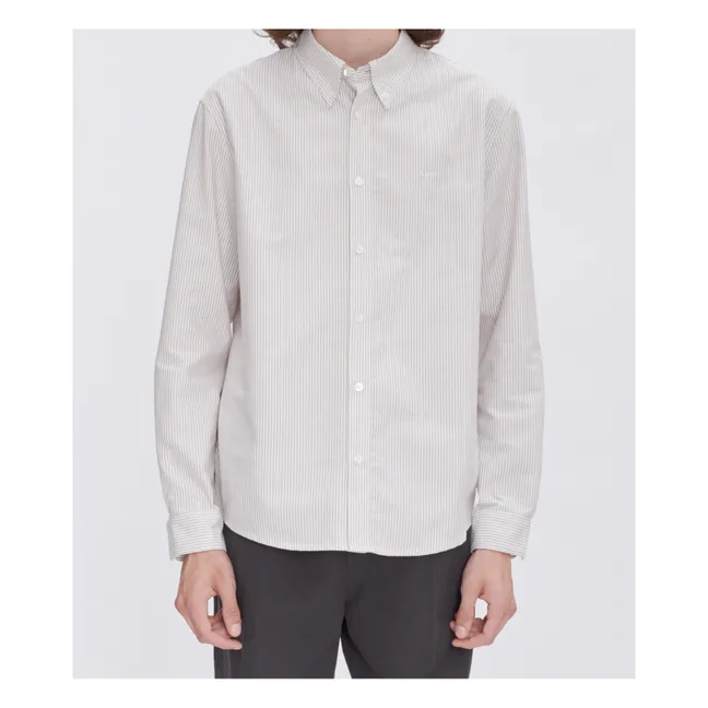 Chemise Greg Coton Bio | Beige