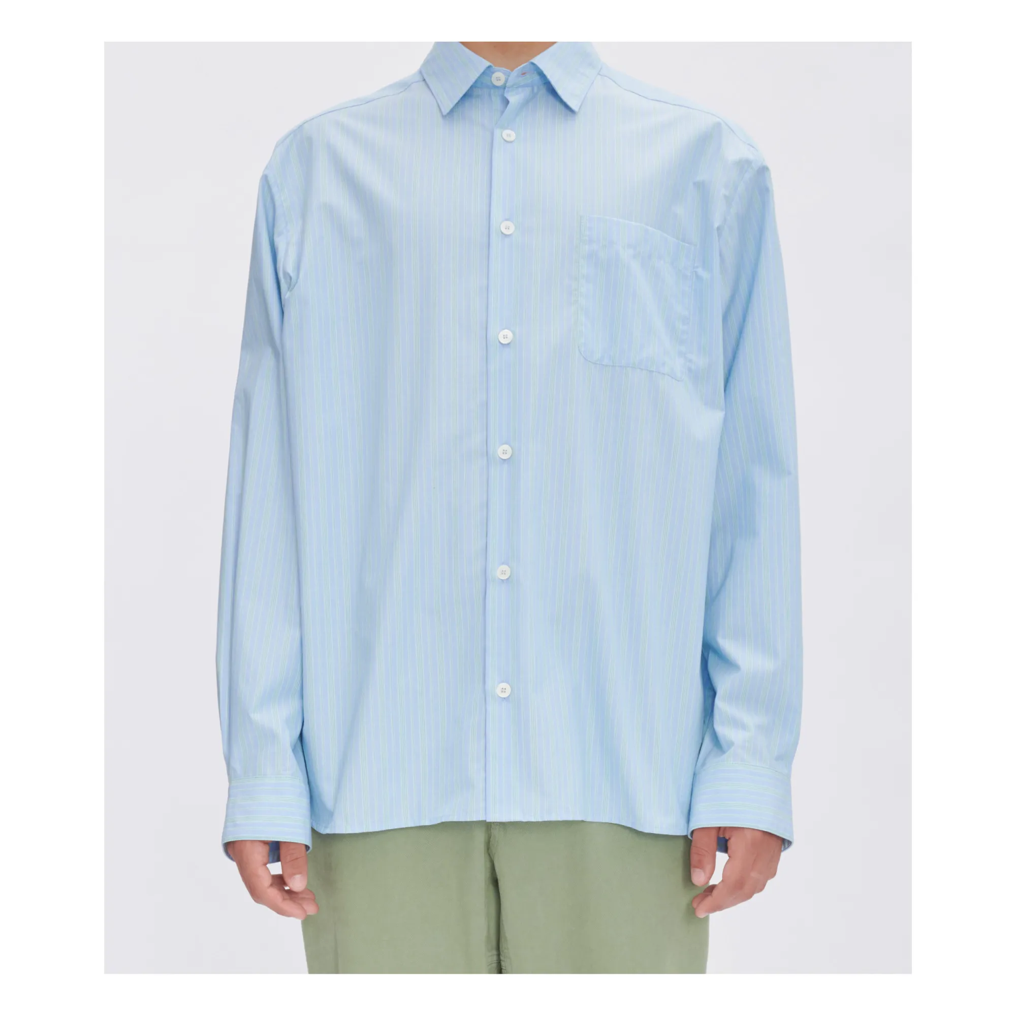 A.p.c. Light Blue Malo Shirt