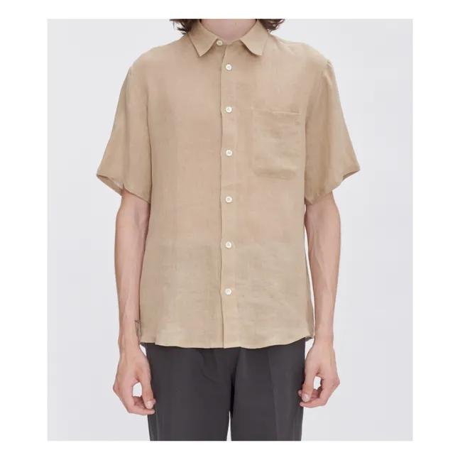 Chemisette Bellini Logo Lin | Beige